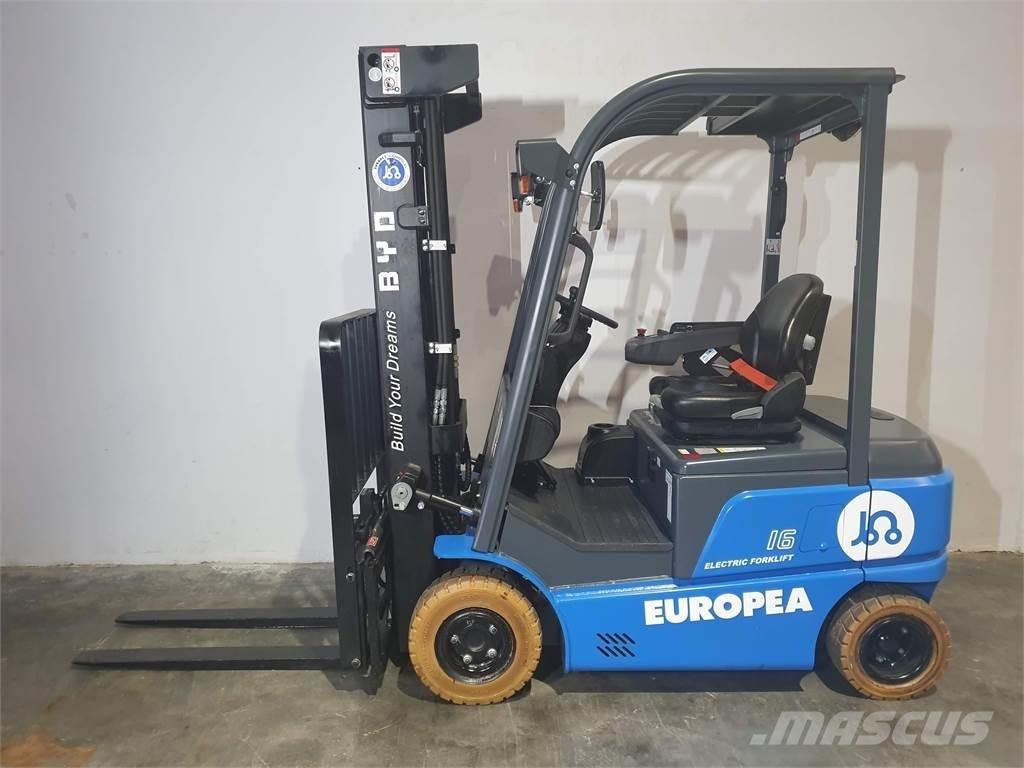 BYD ECB16D شاحنات ذات رافعات شوكية تعمل بالكهرباء