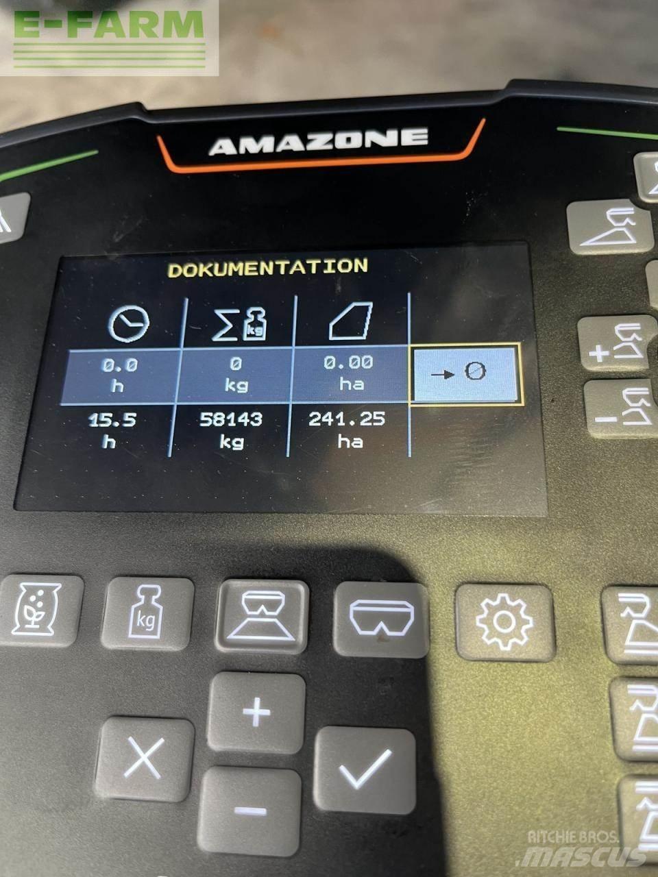 Amazone za-v 2000 معدات فرد المواد المعدنية