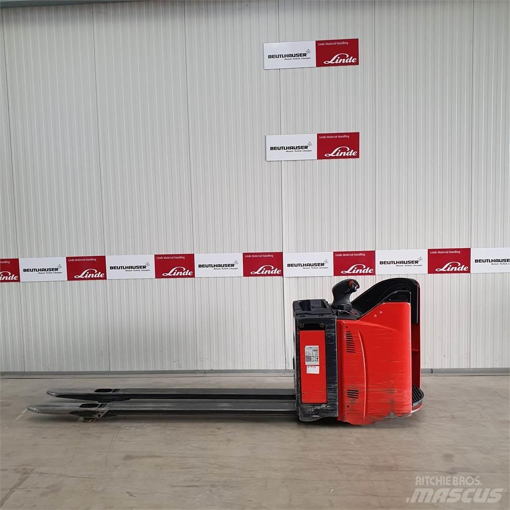 Linde T20SP-lang معدات الرفع منخفض المستوى
