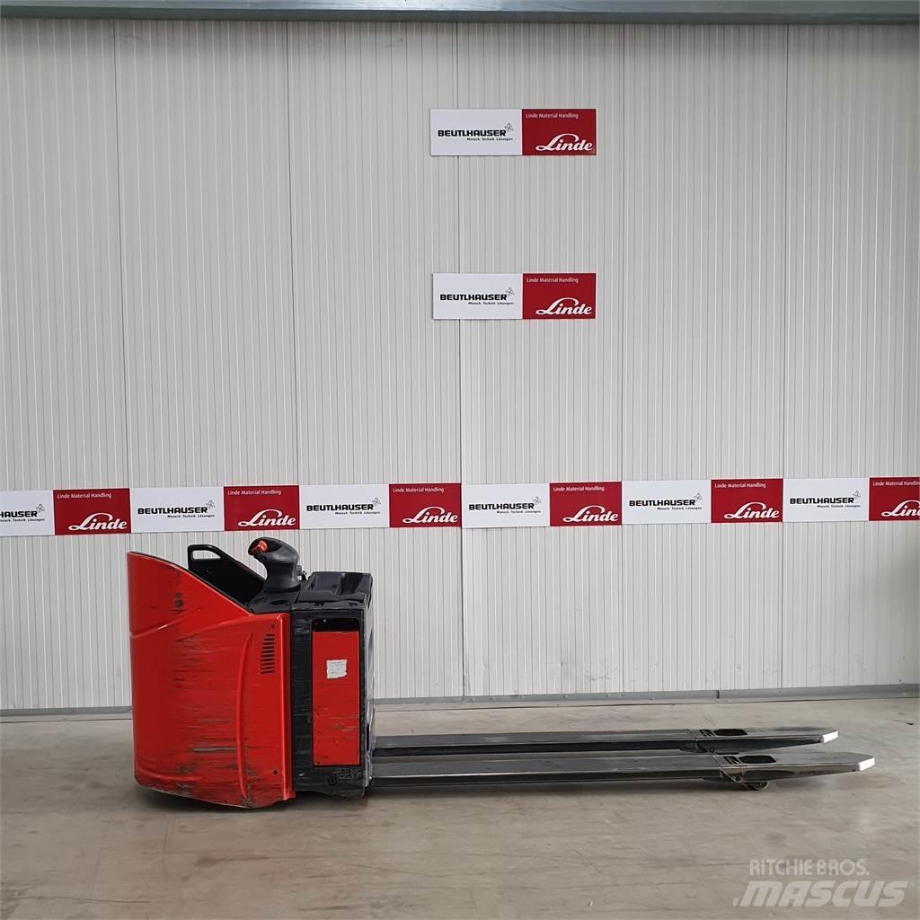 Linde T20SP-lang معدات الرفع منخفض المستوى