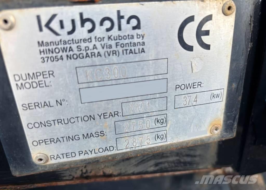 Kubota KC 300 HR-5 ملحقات أخرى للحفر والتحميل