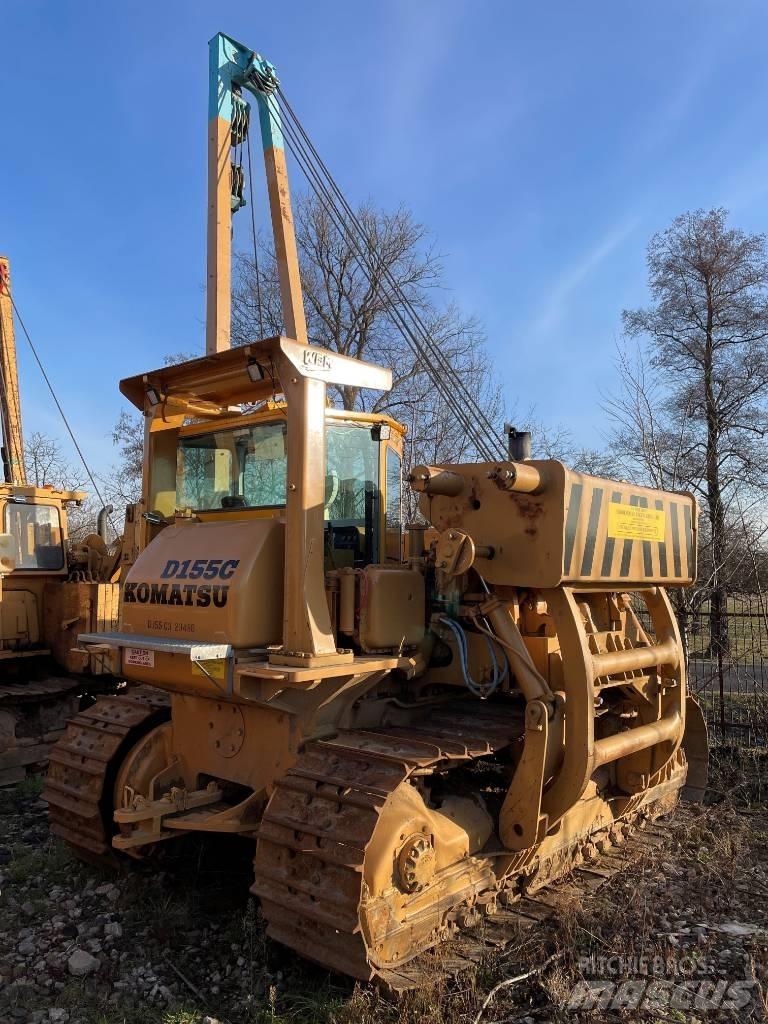 Komatsu D 155 C-1 رافعات مد أنابيب