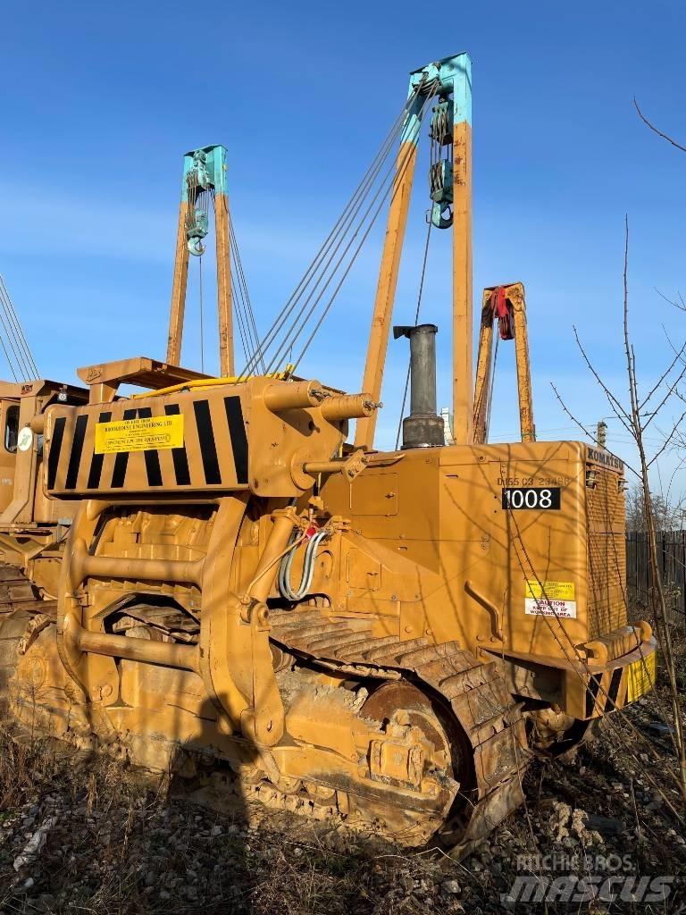 Komatsu D 155 C-1 رافعات مد أنابيب