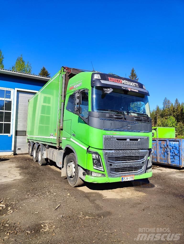 Volvo FH 16 750 شاحنات نقل ألواح الخشب