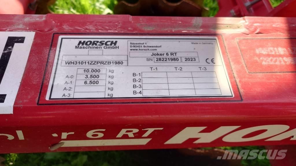 Horsch Joker 6RT زحافات ساحقة