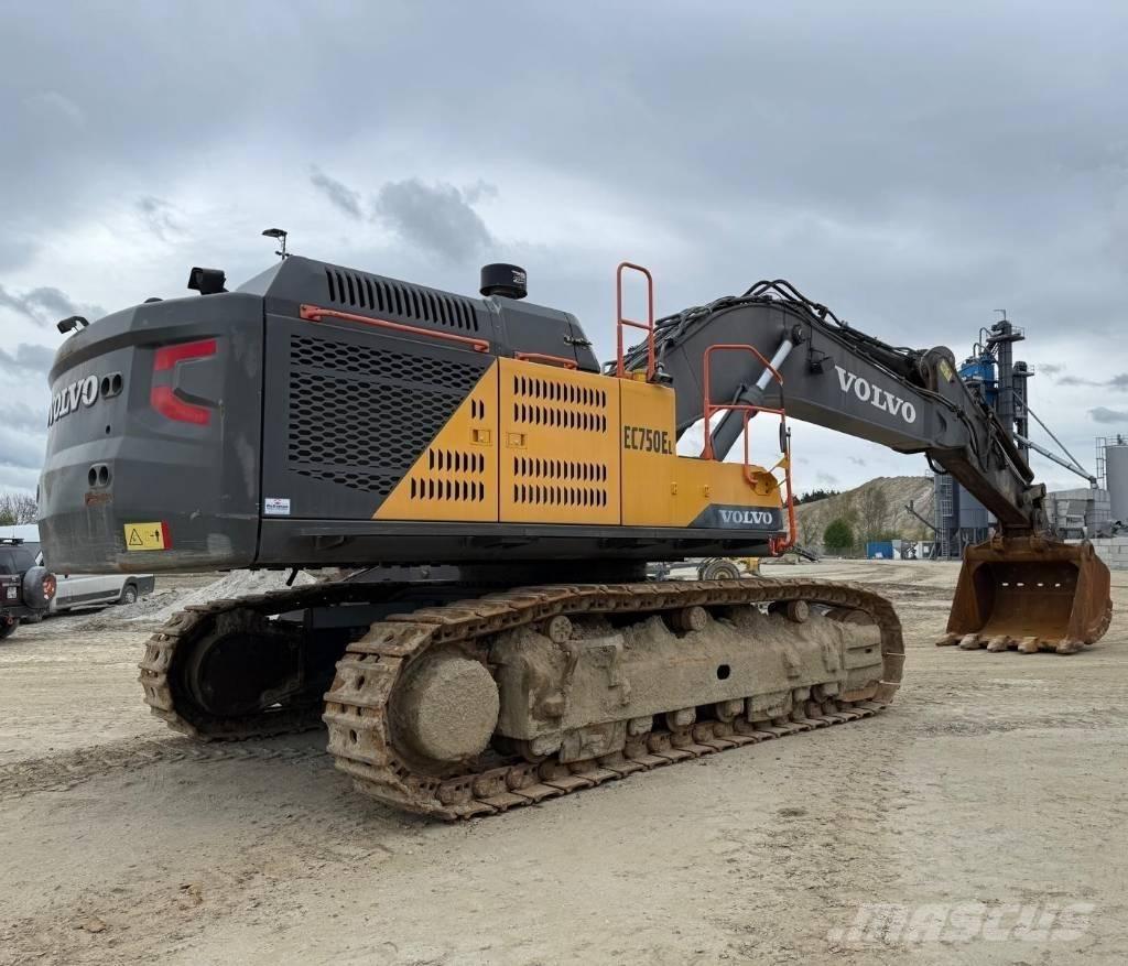 Volvo EC 750 EL حفارات زحافة