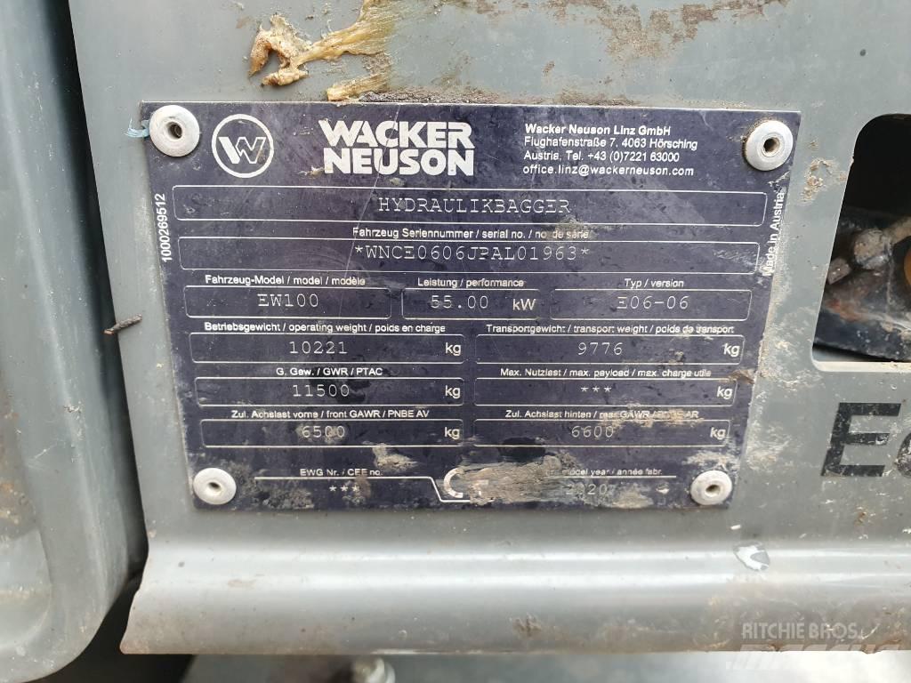 Wacker Neuson EW100 حفارات بعجل