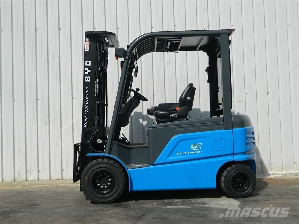 BYD ECB35C شاحنات ذات رافعات شوكية تعمل بالكهرباء