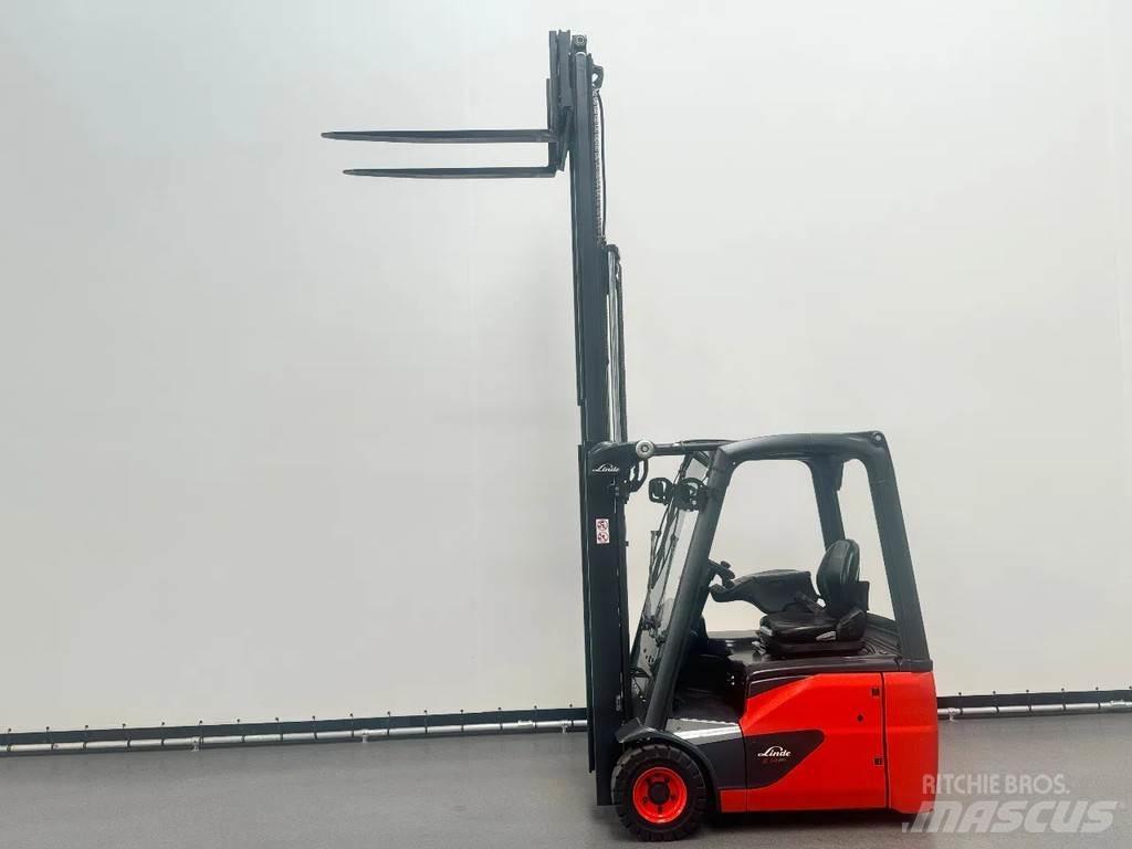 Linde 386 E 14-02 شاحنات ذات رافعات شوكية تعمل بالكهرباء