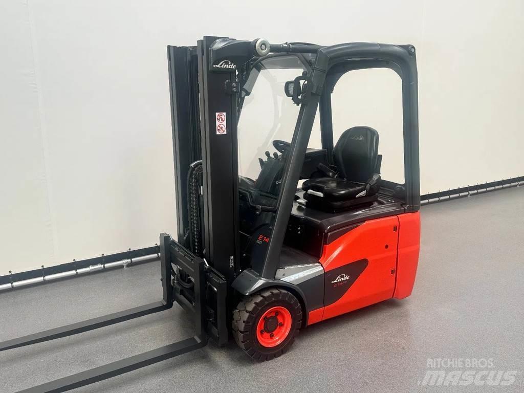 Linde 386 E 14-02 شاحنات ذات رافعات شوكية تعمل بالكهرباء