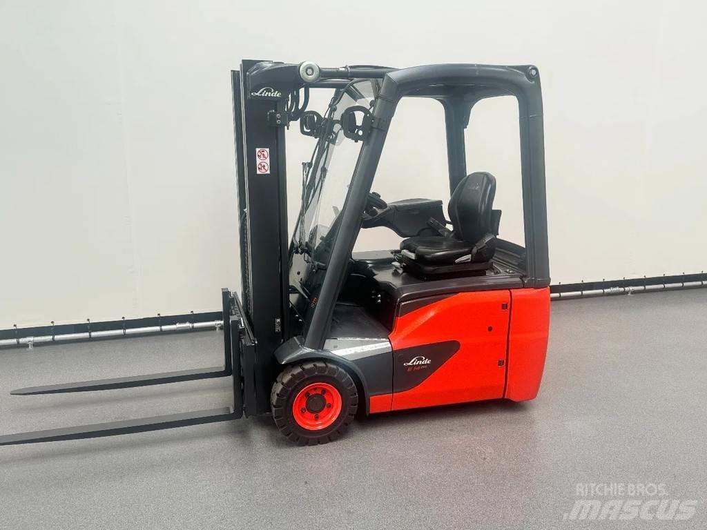 Linde 386 E 14-02 شاحنات ذات رافعات شوكية تعمل بالكهرباء