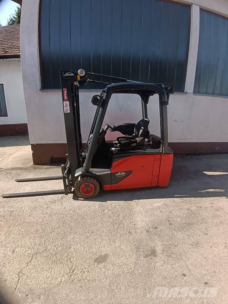 Linde E20L-02-386 شاحنات ذات رافعات شوكية تعمل بالكهرباء
