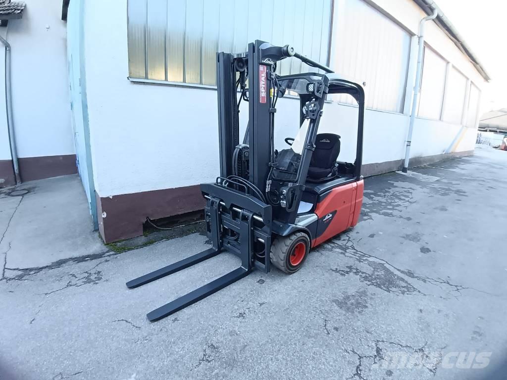 Linde E20L-02-386 شاحنات ذات رافعات شوكية تعمل بالكهرباء