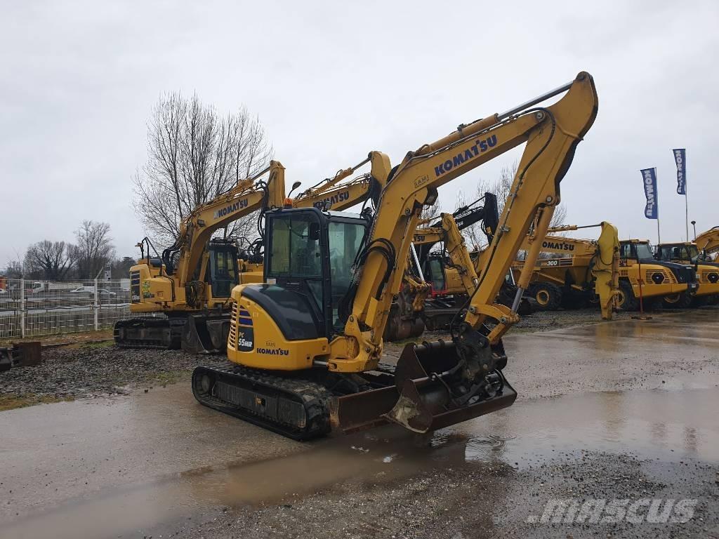 Komatsu PC55MR-5 حفارات صغيرة أقل من 7 طن (حفارات صغيرة)