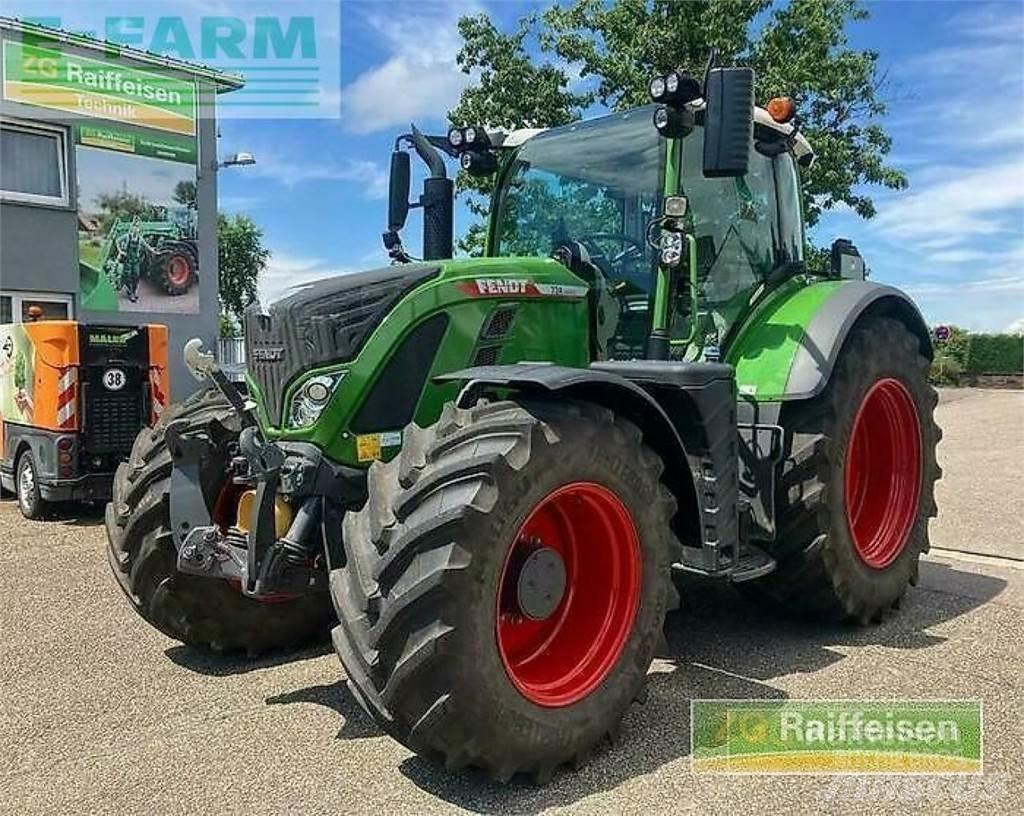 Fendt 724 vario الجرارات