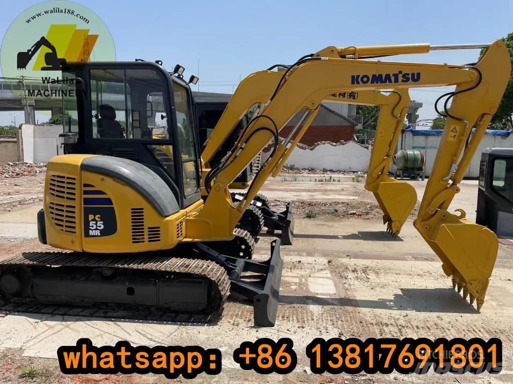 Komatsu PC 55 MR حفارات صغيرة أقل من 7 طن (حفارات صغيرة)