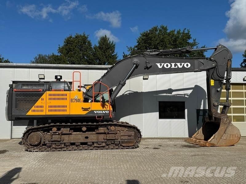 Volvo EC 750 EL حفارات زحافة