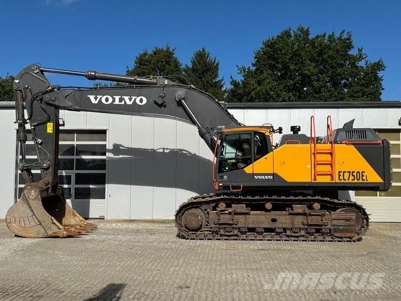 Volvo EC 750 EL حفارات زحافة
