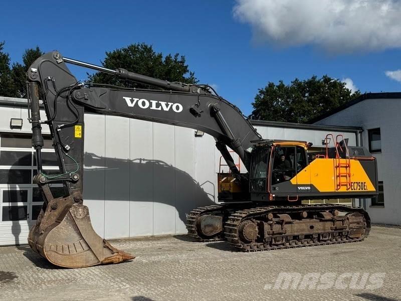 Volvo EC 750 EL حفارات زحافة