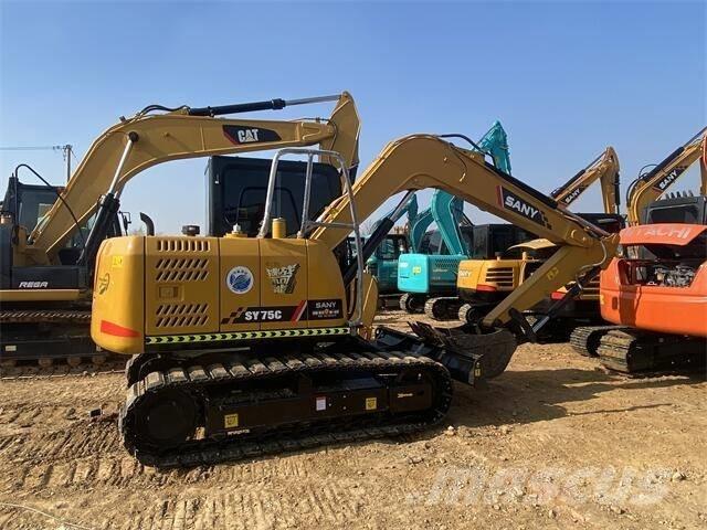 Sany SY75C حفارات زحافة