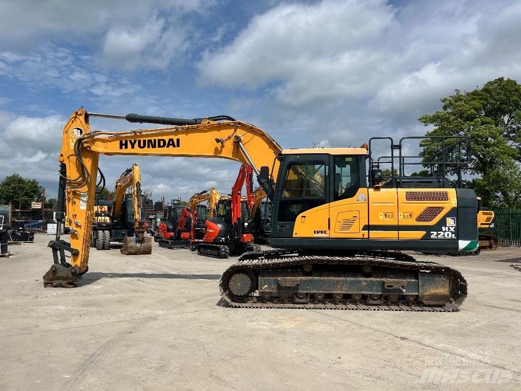 Hyundai HX 220 L حفارات زحافة
