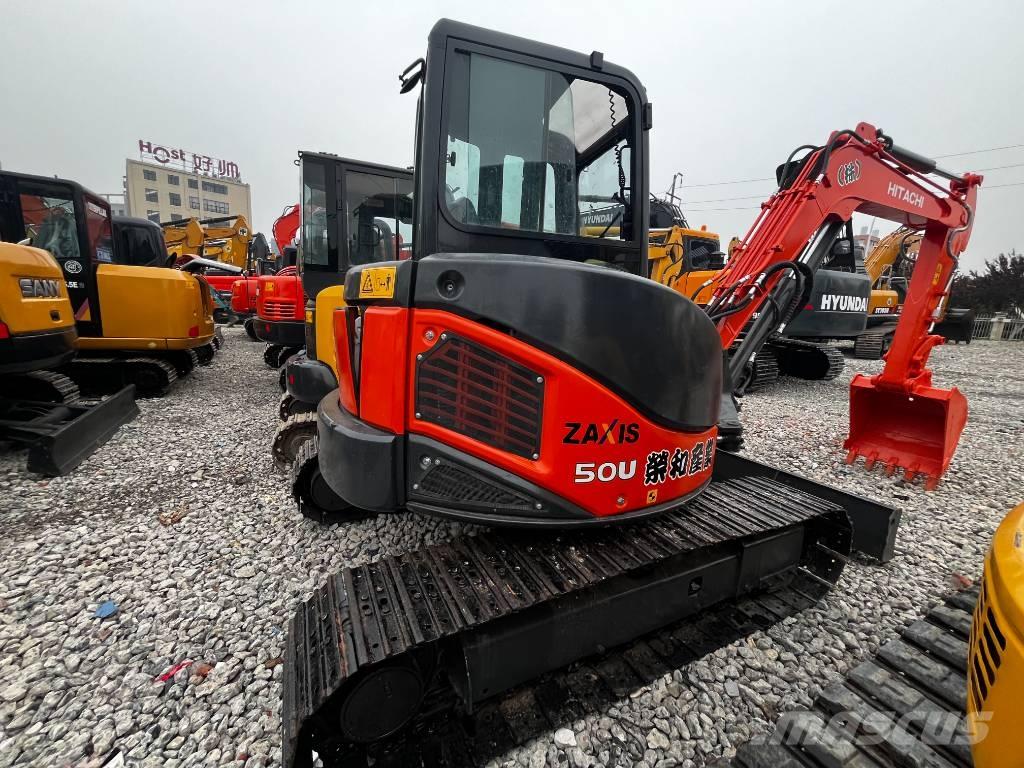 Hitachi ZX 50 U حفارات صغيرة أقل من 7 طن (حفارات صغيرة)