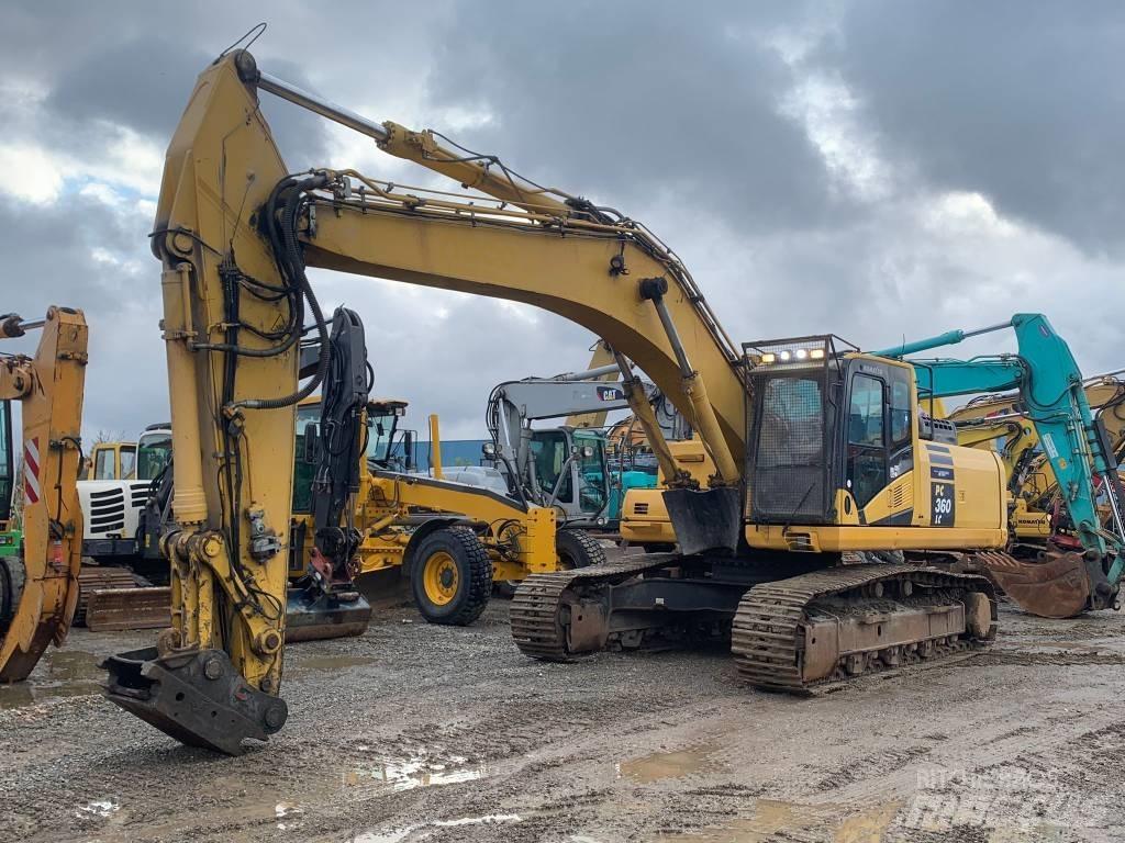 Komatsu PC 360 LC-10 حفارات زحافة