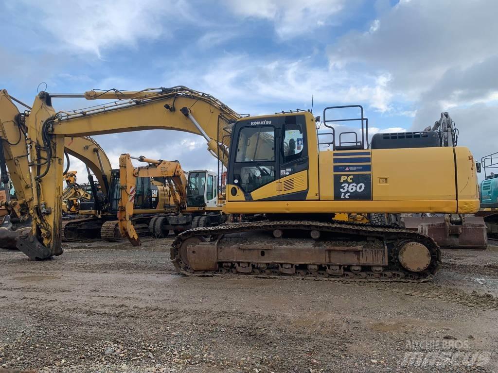 Komatsu PC 360 LC-10 حفارات زحافة