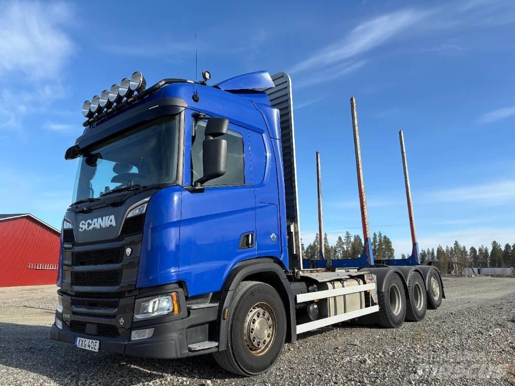 Scania R 650 شاحنات أشجار