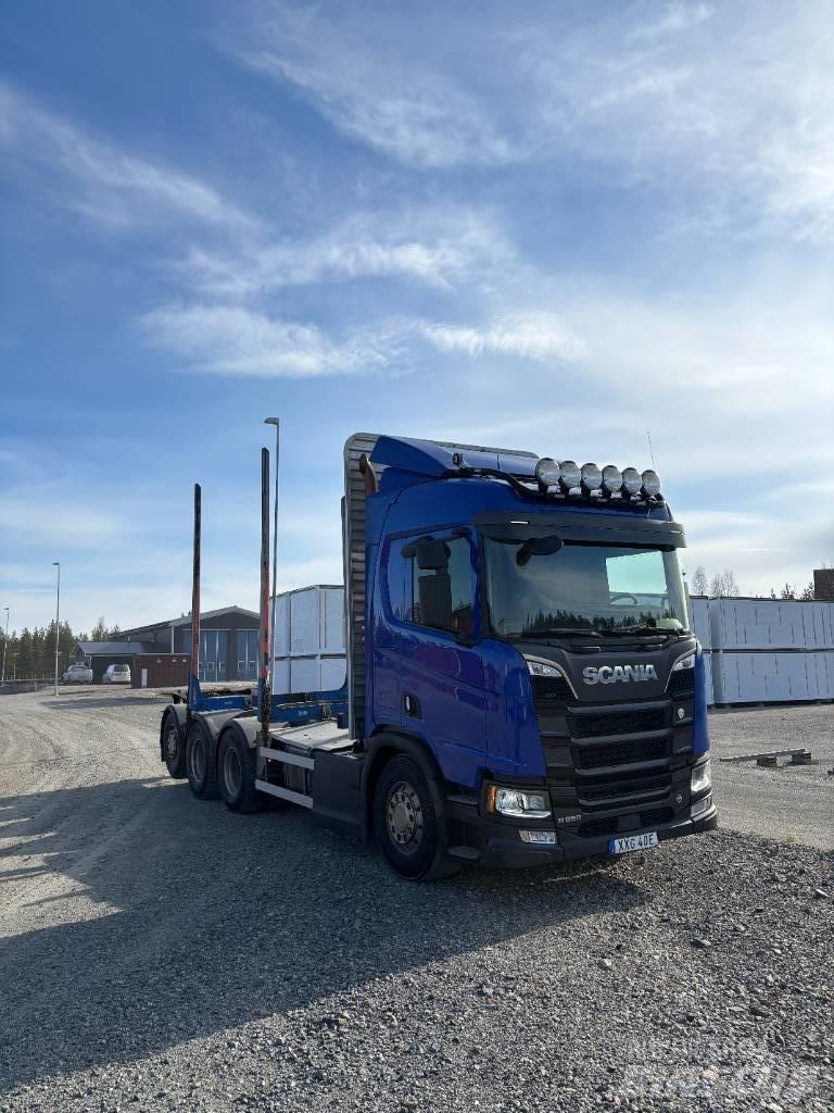 Scania R 650 شاحنات أشجار