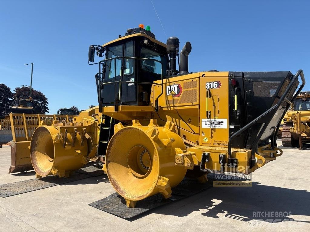 CAT 816 مكابس المخلفات