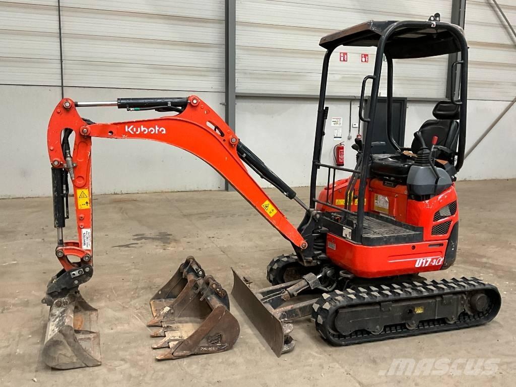 Kubota U 17-3 A حفارات صغيرة أقل من 7 طن (حفارات صغيرة)