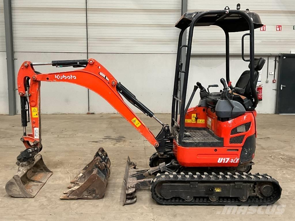 Kubota U 17-3 A حفارات صغيرة أقل من 7 طن (حفارات صغيرة)