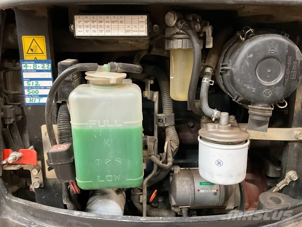 Kubota U 17-3 A حفارات صغيرة أقل من 7 طن (حفارات صغيرة)