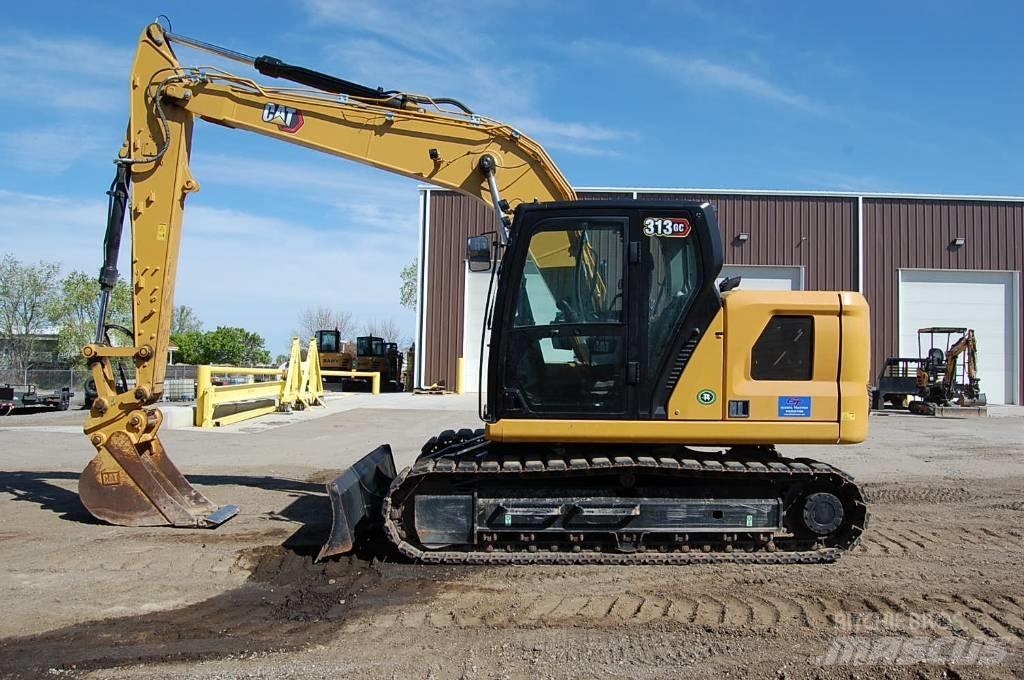 CAT 313 GC حفارات زحافة