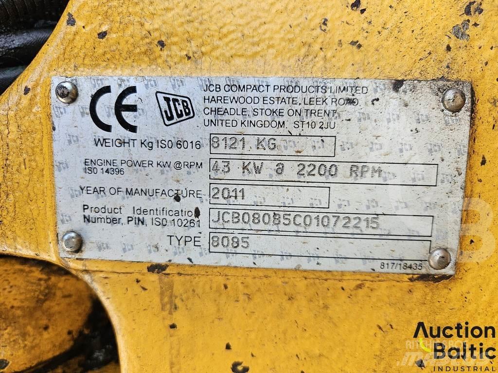 JCB 8085 حفارات وسط 7 طن - 12 طن