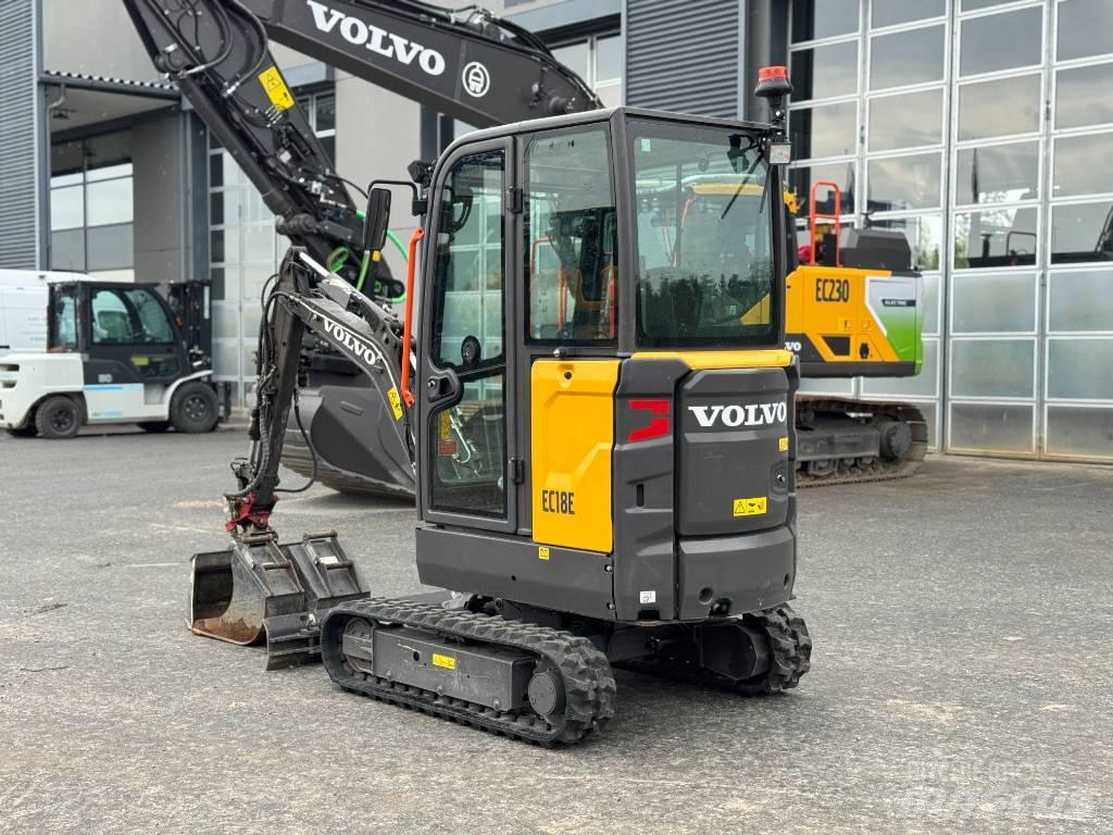 Volvo EC 18 E حفارات صغيرة أقل من 7 طن (حفارات صغيرة)