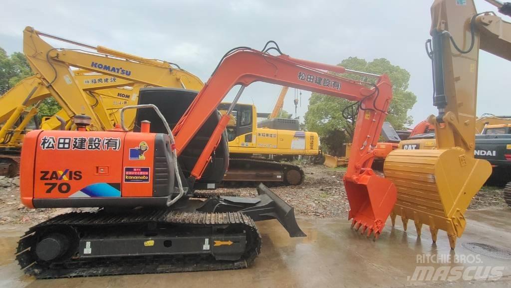 Hitachi ZX 70 حفارات صغيرة أقل من 7 طن (حفارات صغيرة)