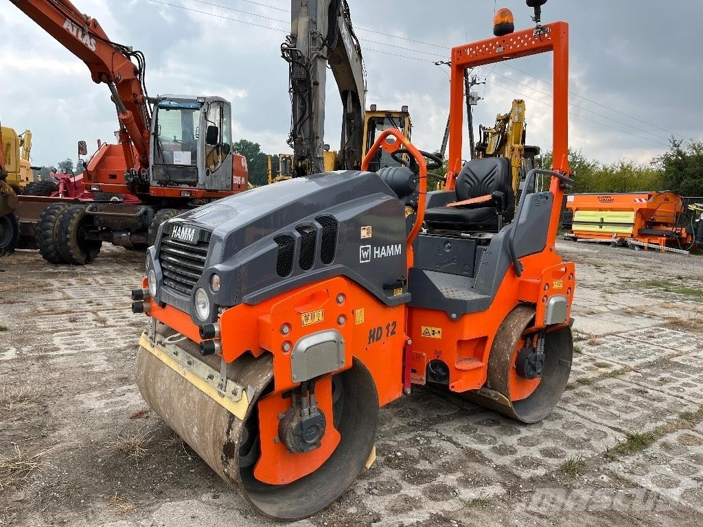 Hamm HD 12 VV مداحل ثنائية الاسطوانة