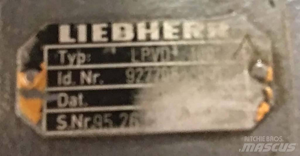 Liebherr LPVD 100 هيدروليات