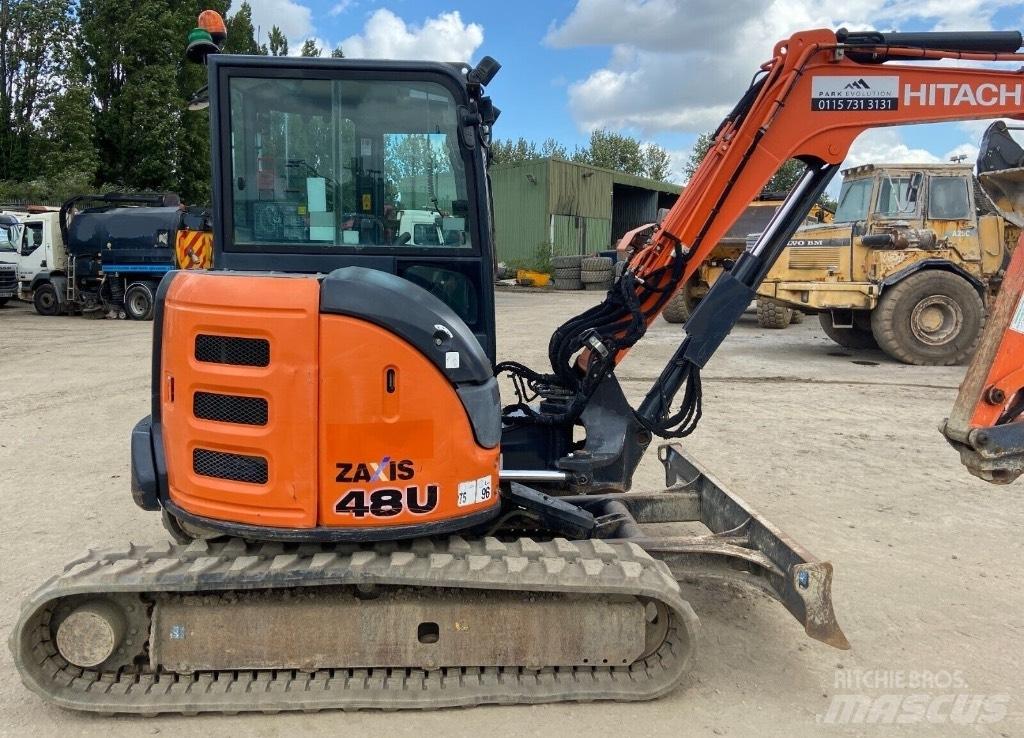 Hitachi ZX 48 U حفارات صغيرة أقل من 7 طن (حفارات صغيرة)