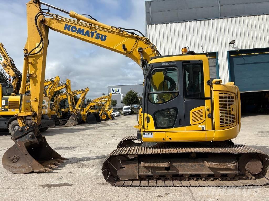 Komatsu PC138US-11 حفارات زحافة