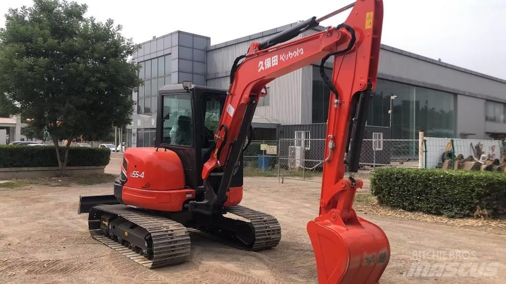 Kubota U 55-4 حفارات صغيرة أقل من 7 طن (حفارات صغيرة)