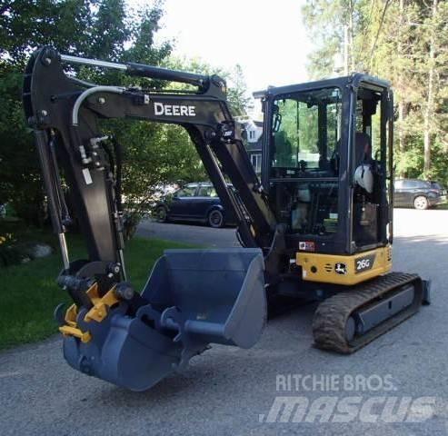 John Deere 26G حفارات صغيرة أقل من 7 طن (حفارات صغيرة)