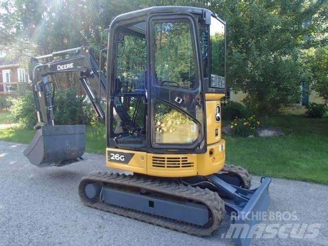John Deere 26G حفارات صغيرة أقل من 7 طن (حفارات صغيرة)