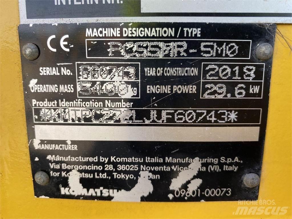 Komatsu PC55MR-5 حفارات بعجل
