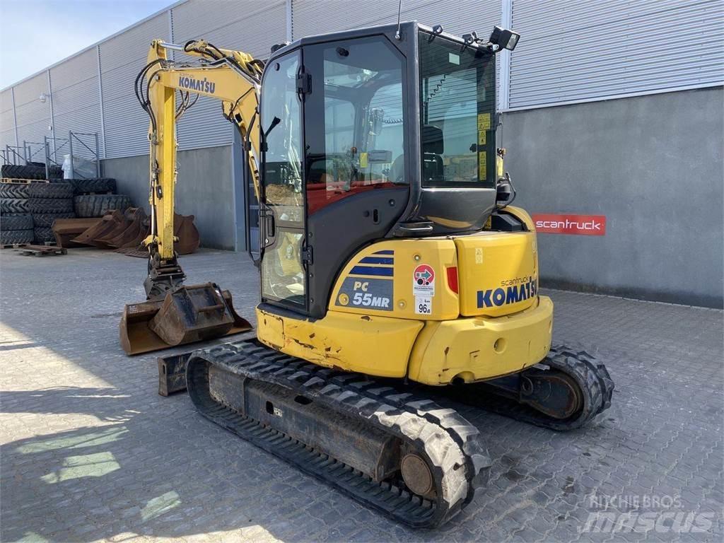 Komatsu PC55MR-5 حفارات بعجل