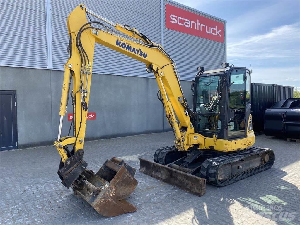 Komatsu PC55MR-5 حفارات بعجل