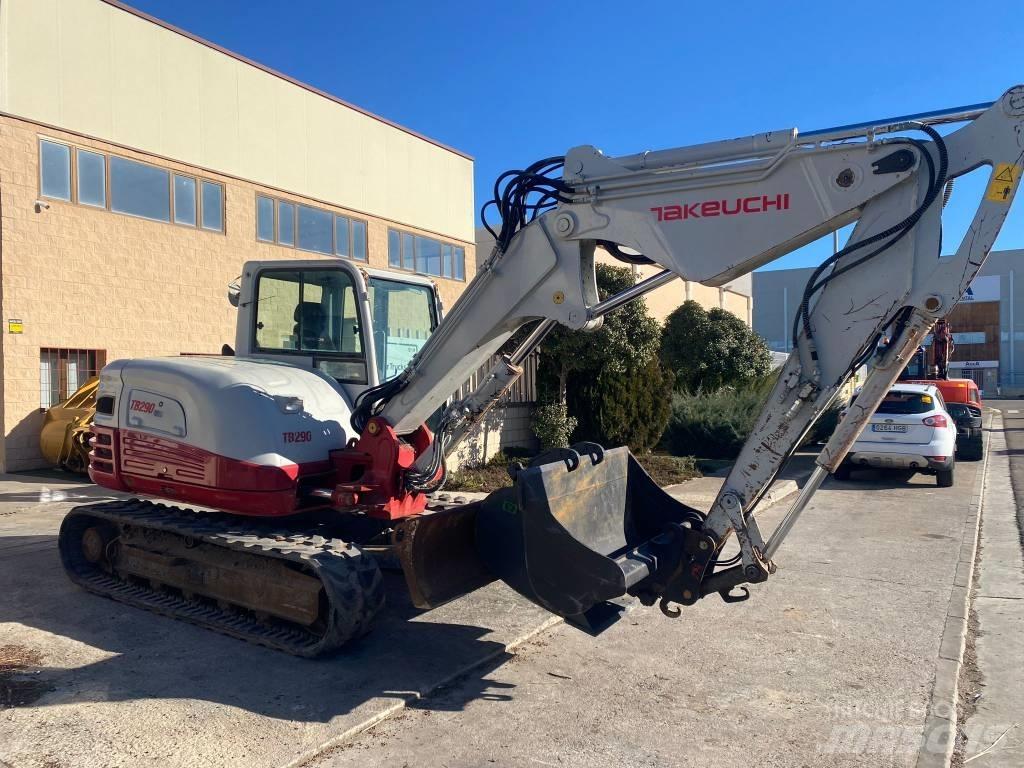 Takeuchi TB 290 حفارات وسط 7 طن - 12 طن