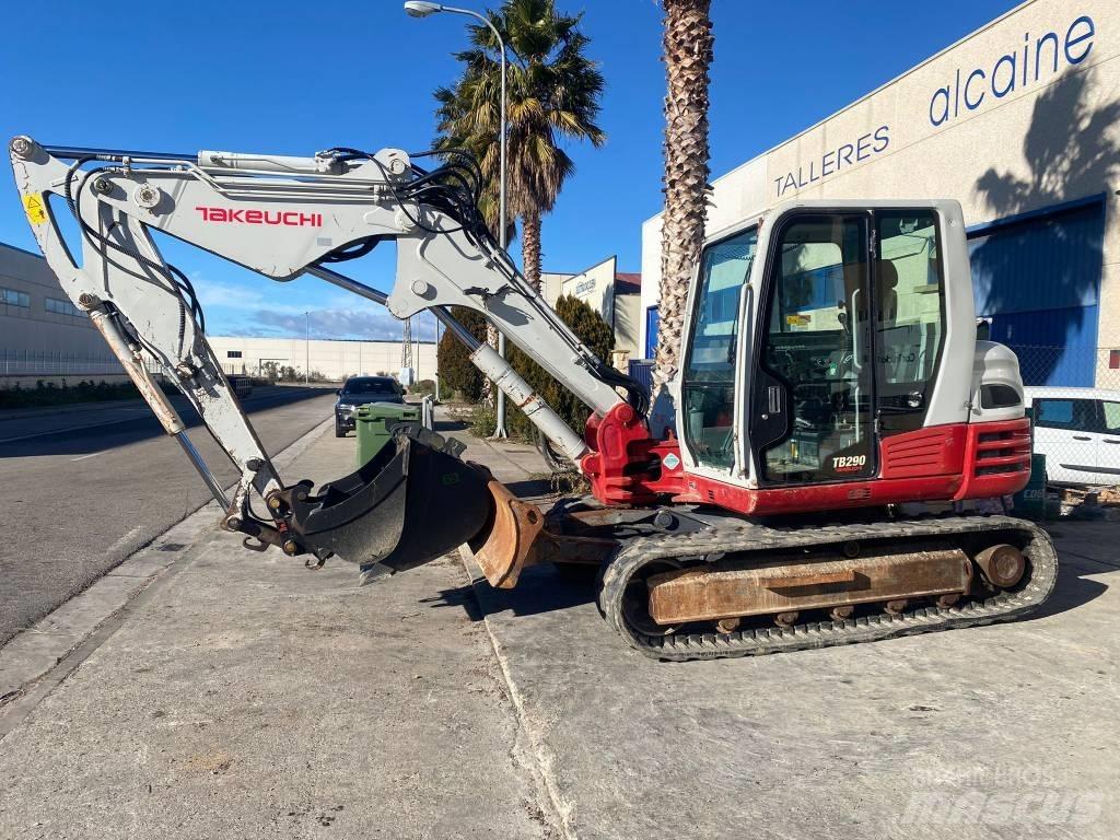 Takeuchi TB 290 حفارات وسط 7 طن - 12 طن